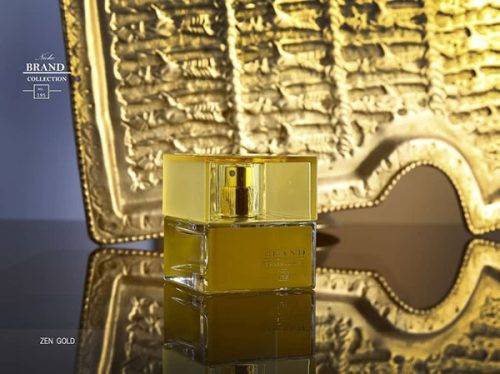 Brand Collection zene gold For Women Eau De Parfum عطر جیبی زن2 500x374 - بادی اسپلش شاین دار ژک ساف طلایی