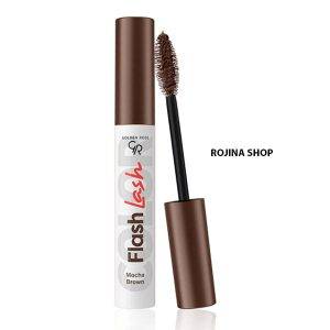ریمل قهوه ای flash lash گلدن رز