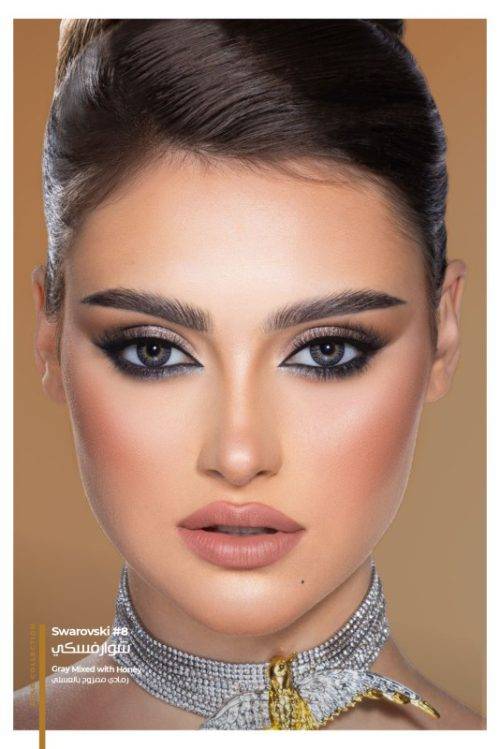 لنز دهب رنگ سوارفسکی