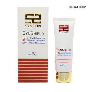 فلوئیدضد آفتابSPF50 رنگ روشن ساین اسکین