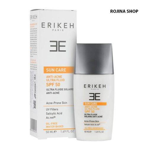 کرم ضدآفتابSPF50پوست خشک و نرمال اریکه بژ طبیعی