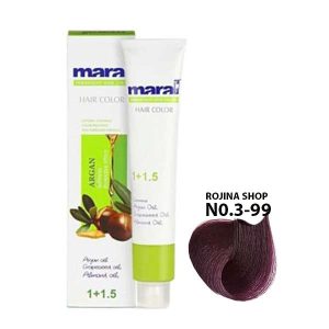 رنگ مو شرابی تیره مارال شماره 3.99