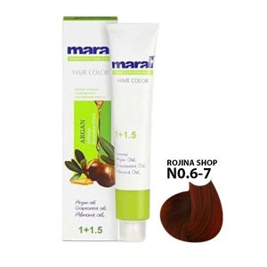 رنگ مو بلوند مسی تیره مارال شماره 6.7