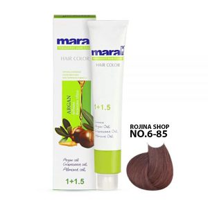 رنگ مو بلوند نسکافه ای تیره مارال شماره 6.85