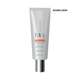 کرم ضد آفتاب فاقد چربی SPF50 بژ روشن ام کیو