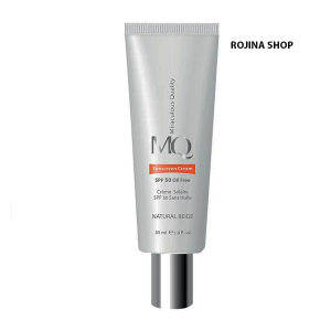 کرم ضد آفتاب فاقد چربی SPF50 بژ طبیعی ام کیو