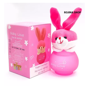 ادکلن کودک عروسکی خرگوش صورتی 50ml