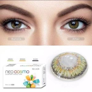 لنز چشم رنگی نئو کاسمو مدل 3TONE - GRAY شماره N332