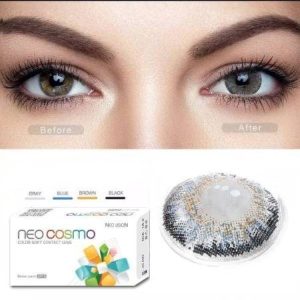 لنز چشم رنگی نئو کاسمو مدل 4TONE - GRAY شماره N425