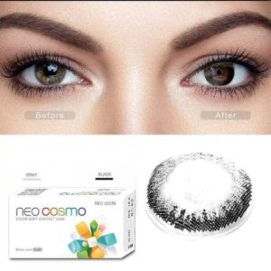 لنز چشم رنگی نئو کاسمو مدل RING - GRAY شماره N025