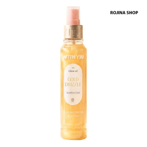 بادی زنانه شاین دار ویت یو مدل Gold Drizzle